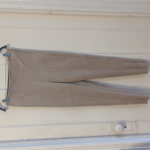 Suede-like equestrian style leggings - Picture 2 of 7